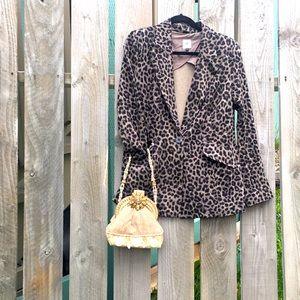 Mary Frances Gold Handbag Purse vintage